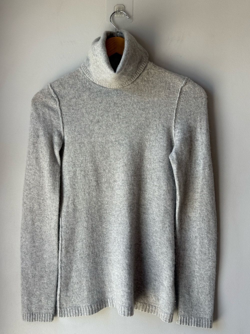 Aqua Cashmere Turtleneck Sweater